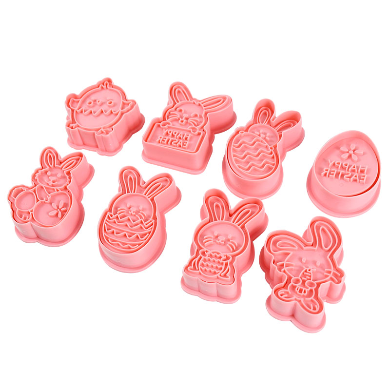 4/8 stücke Ostern Aus stecher bilden Ostereier Kaninchen KüKen Keks Fondant bilden für Ostern Party Kuchen Dekoration DIY Backwerk zeug