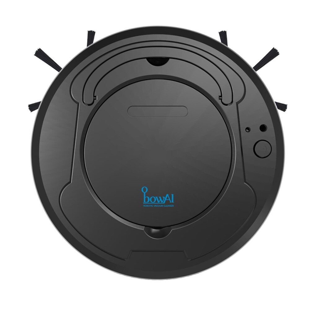 Vacuum Cleaning Auto Robot Smart Sweeping Robot Floor Dirt Dust Hair Automatic Cleaner For Home Electric Rechargeable Cleaners: Black Sweeping Robot