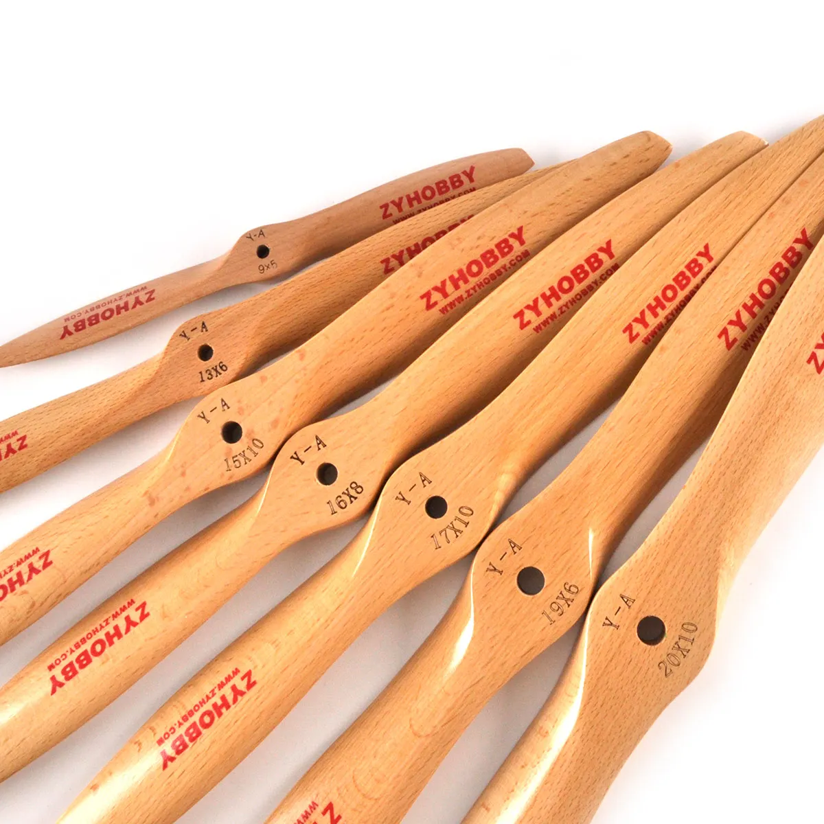 Hélice CW de madera para avión RC de gasolina, 12x8, 13x6, 14x6, 14x10, 15x8, 16x6, 16x8, 16x10, 18x8, 18x10, 18x8, 19x8, 19x10, 20x8, 1 ud.