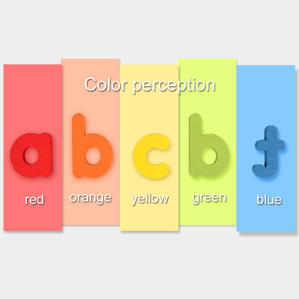 Wooden Alphabet Letter Learning Cards Set Word Spelling Practice Game Toy English Letters Spelling Card Word Toys