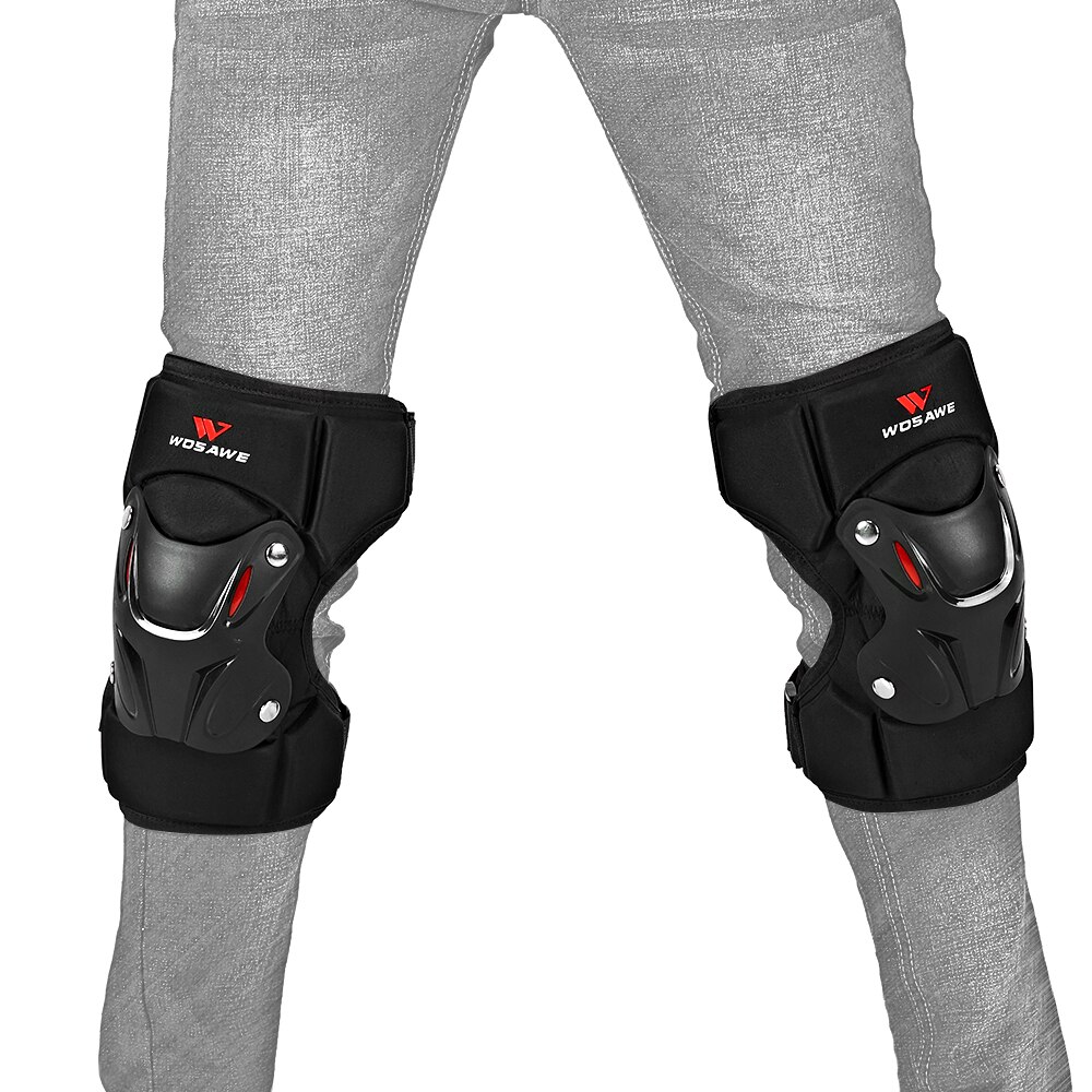 WOSAWE - genouillères et coudières de course de moto, ensemble d
