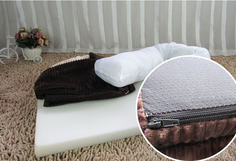 Karostepp Kissenbezug 45x45cm Mit Rüschen - Baumwolle Dekokissen Rot