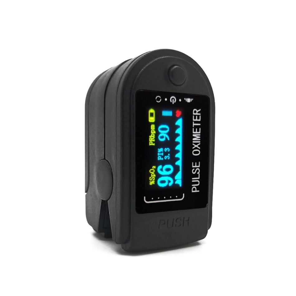 Blood Oxygen Monitor Pulsoxymeter Zuurstofverzadiging Monitor SpO2 Oxymetrie Monitor Oled Oximetry Gezondheidszorg Ox Veilig