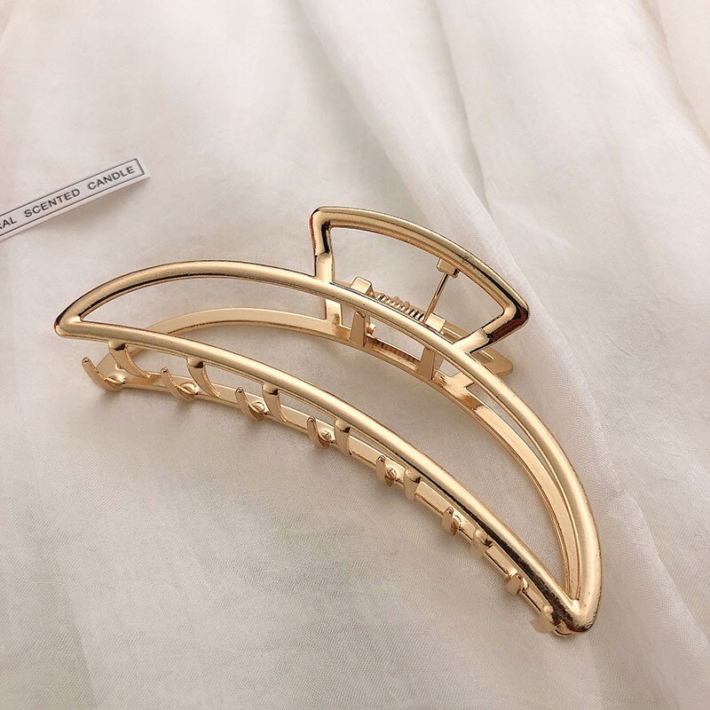 2021 mulheres meninas coreano estilo mental garras de cabelo moda geométrica acessórios para o cabelo tamanho grande simpe grampos de cabelo headwear para as mulheres: 16
