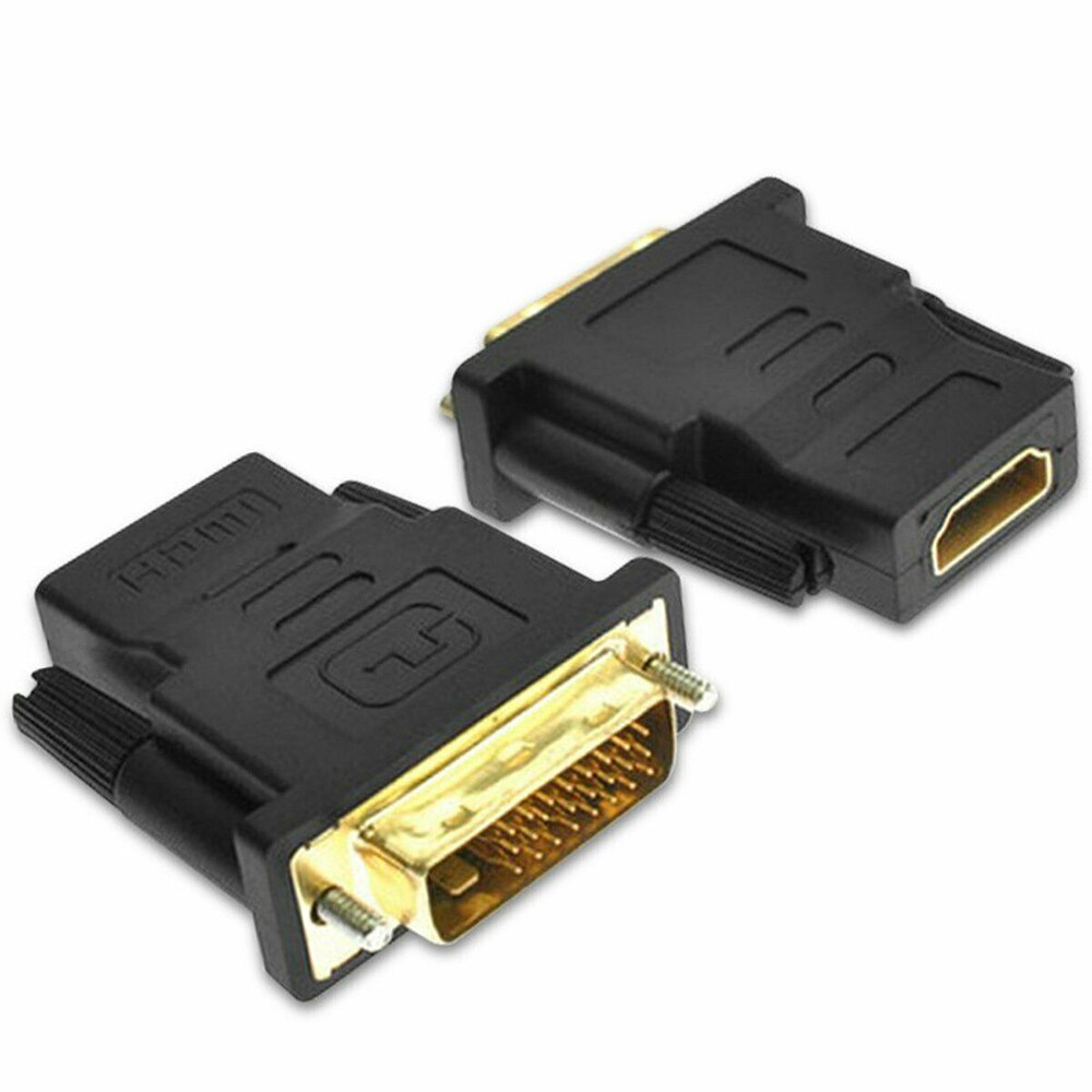 1080P Plug Male To Female HDMI To DVI Cable Converter 24k Gold Plated DVI 24+1 To HDMI Adapter Cables For HDTV Projector Monitor
