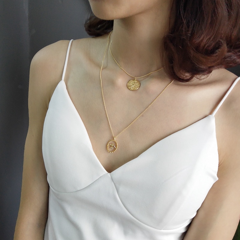 925 sterling silver svala hänge halsband guld vilda svala fåglar halsband för kvinnor svälja smycken berlocker