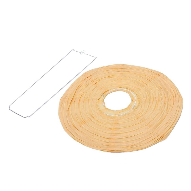 1 x Chinese Japanese Paper Lantern Lampshade for Party Wedding, 40cm(16") Deep Yellow