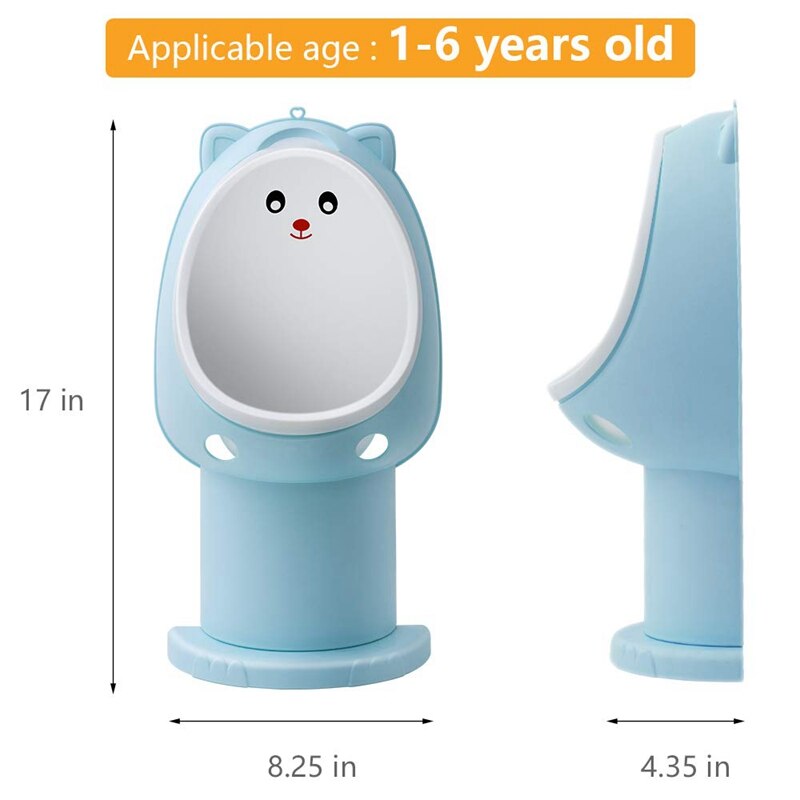 Pottetræning urinal børn småbørn tisse trænet badeværelse sjove baby træning potter