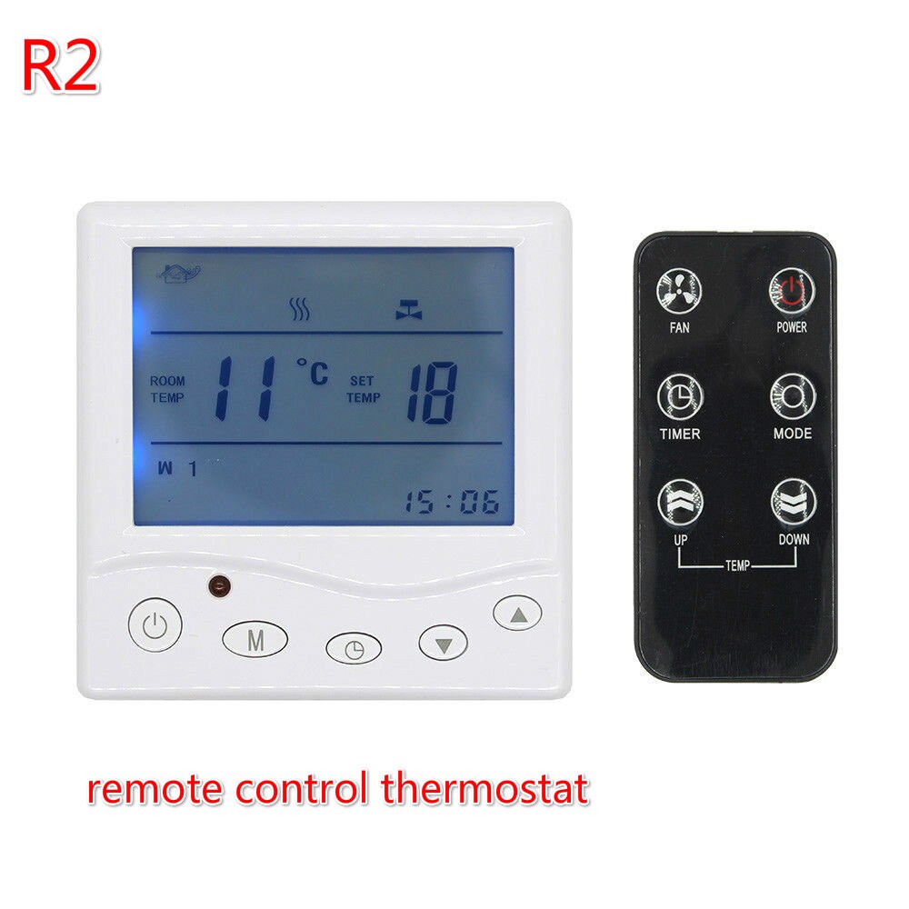 Gulvvarme termisk elektrisk aktuator 230v ingen termostat varmt gulv med manifoldventilstyring: R2