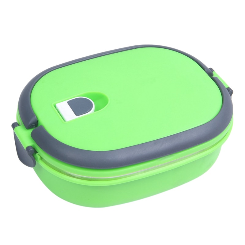 Geïsoleerde Lunchbox Voedsel Opslag Container Thermo Thermische Groen