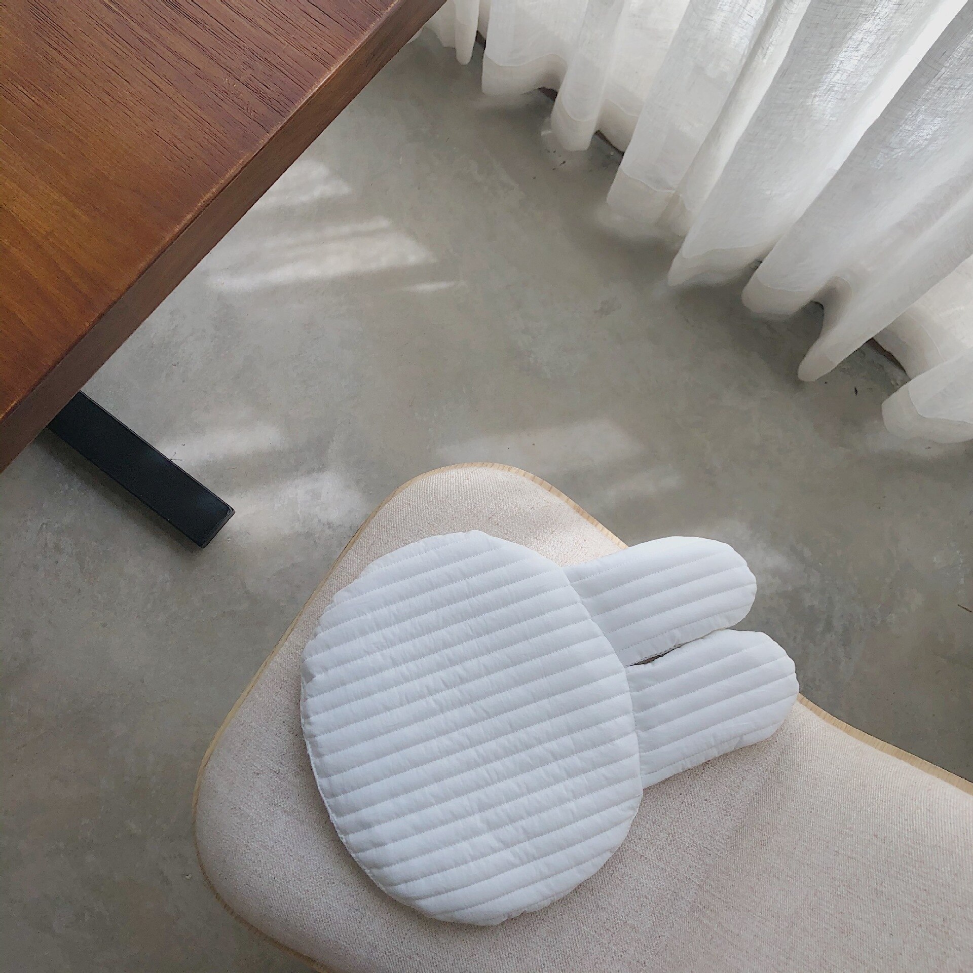Quilting baby kudde barn mjuk kudde bomull kuddar koreanska baby sängkläder spjälsäng soffa tillbehör för baby rum plantskola dekor: Vit kanin