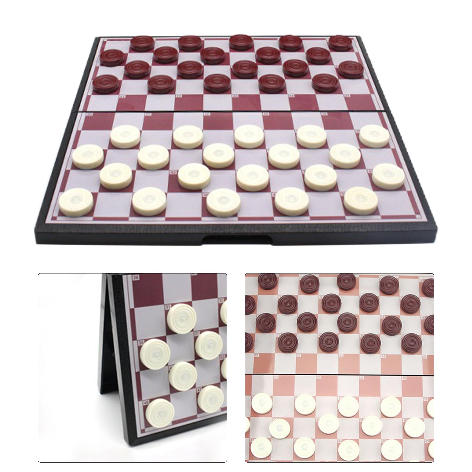 11' International Checkers Magnetic Chess Toy ... – Vicedeal