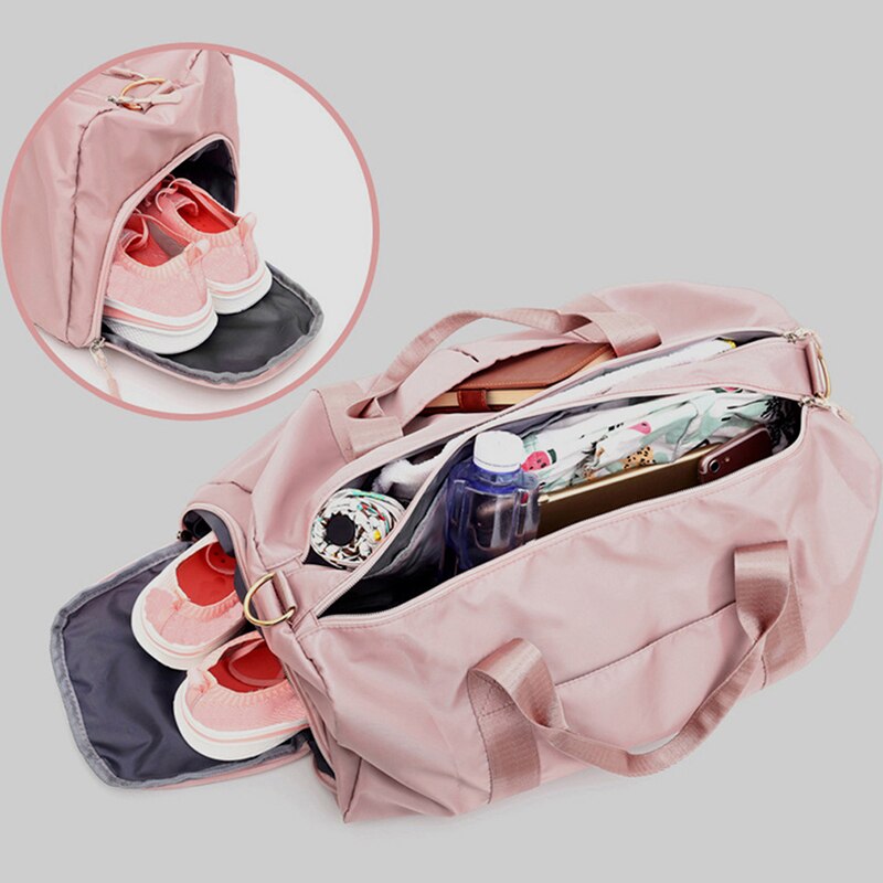 Waterproof Travel Duffel Bag - Large Capacity Packing Cubes - Foldable Luggage Organizer - 45x22x32cm