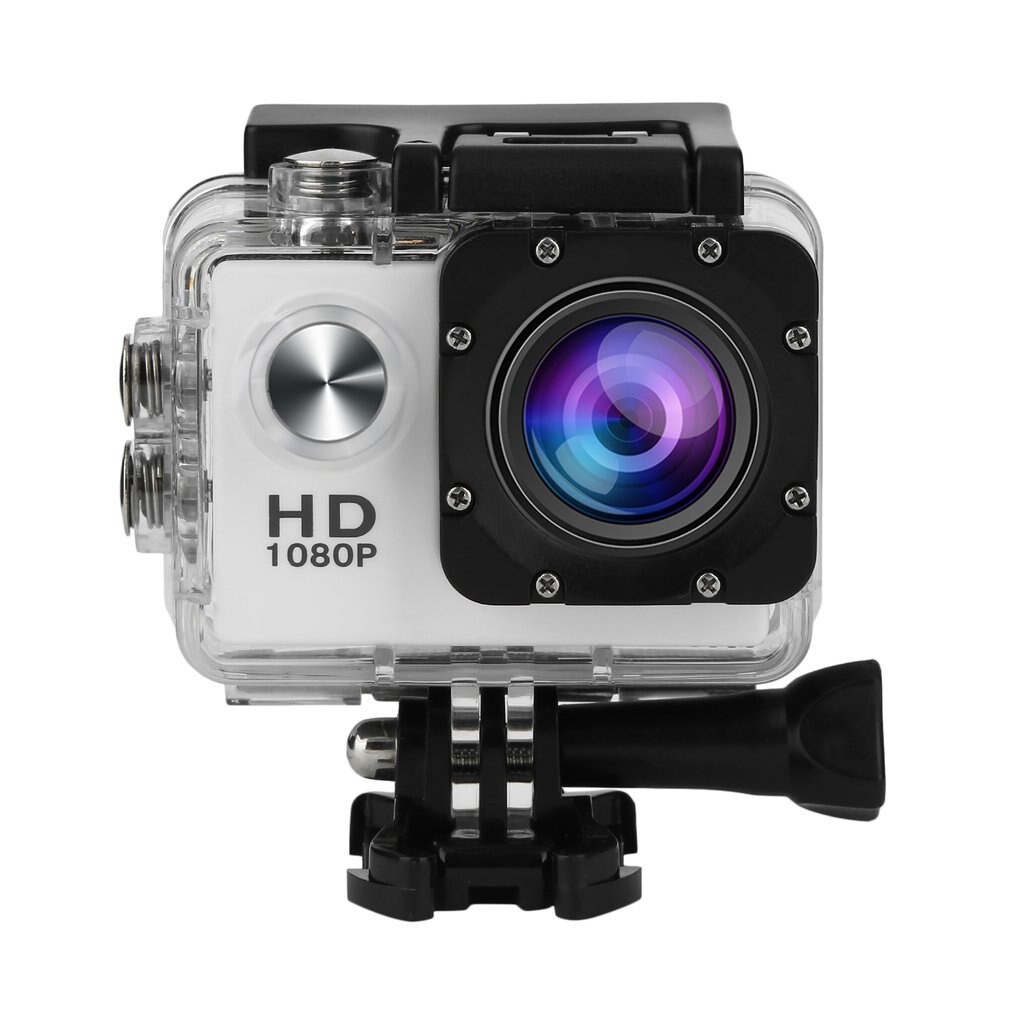 Câmera esportes cam completa hd 1080 p 30m à prova ddv água 2.0 polegada tela lcd mini esportes dv camcorder com cam acessórios