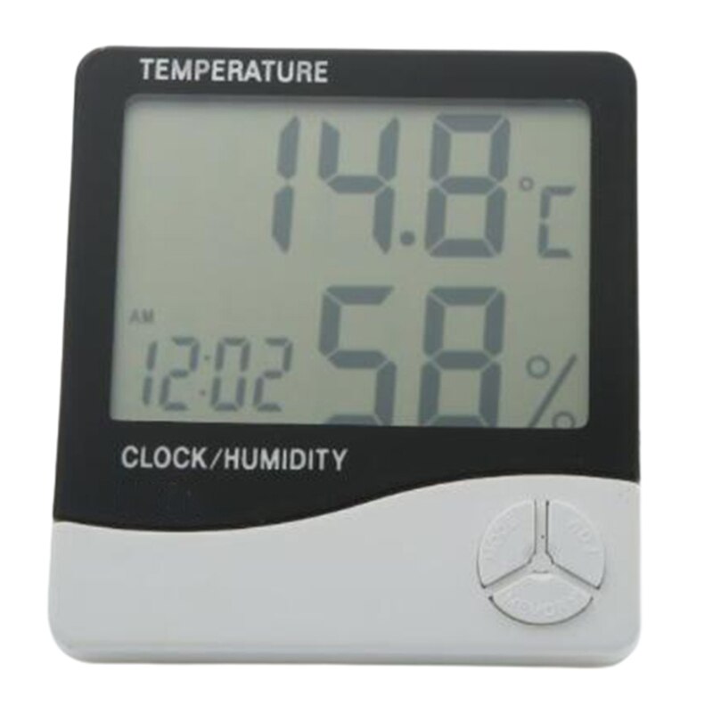 Digitale Display Elektronische Thermometer Elektronische Huishoudelijke Indoor Wekker