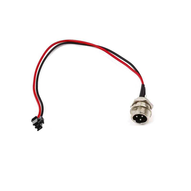 Bilanciamento scooter Hoverboard 3 spillo 3 poli connettore 2 fili porta di ricarica sostituzione pratica parti di automobili per equilibrio elettrico: giallo