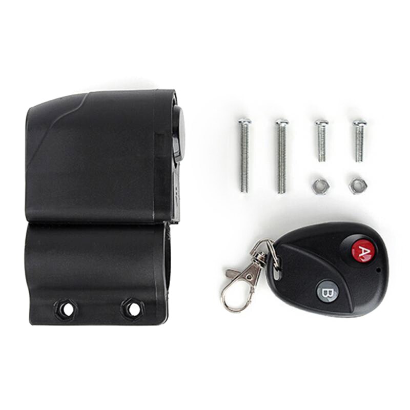 Bike Bicycle Wireless Remote Control Anti-Theft Alarm Bicycle Shock Vibration Bike Security Alertor Cycling Lock: Default Title