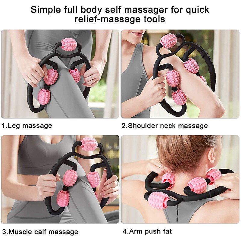 Appareil de Massage en mousse pour les mollets, les jambes, les bras, le cou, pour soulager les douleurs musculaires