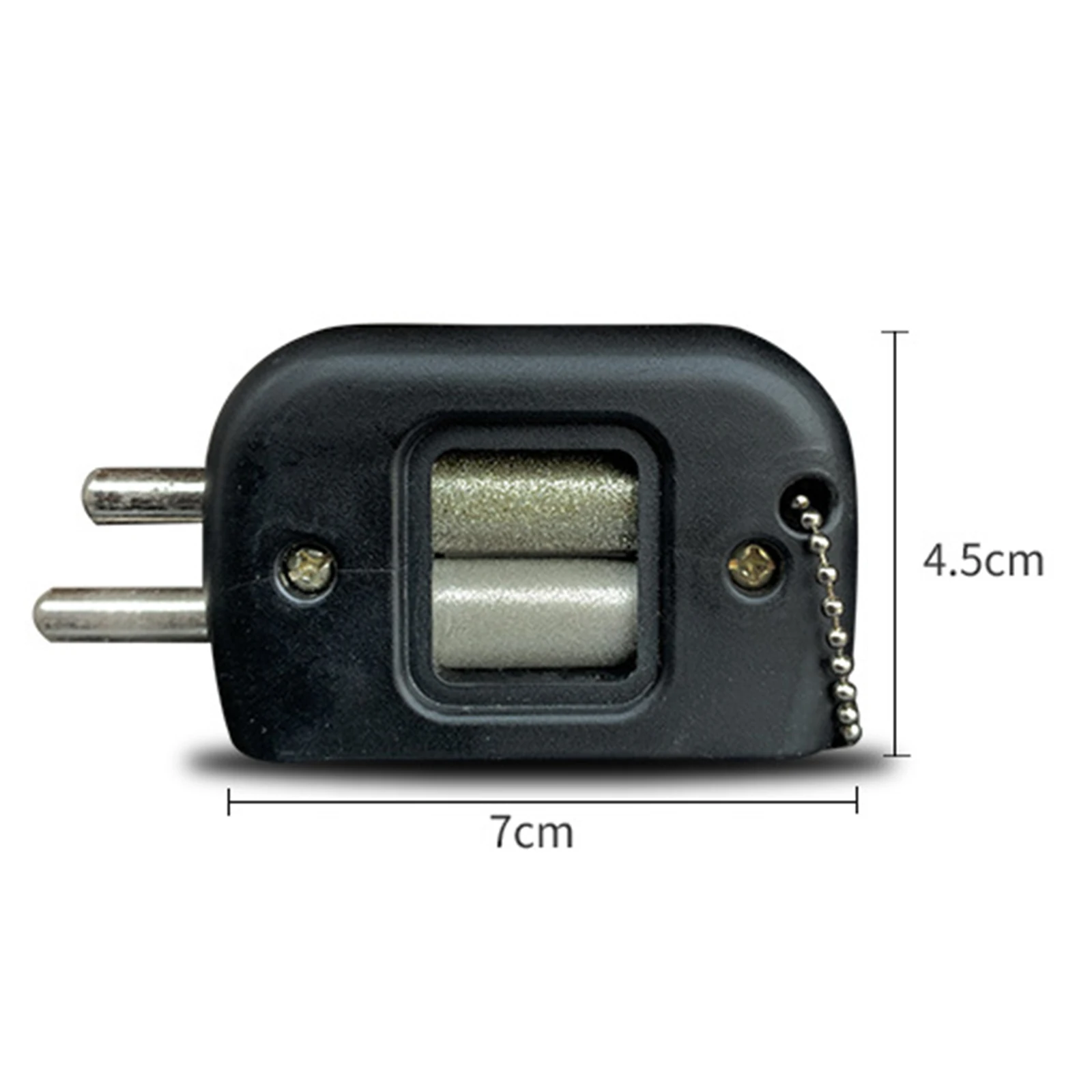 Handheld Ice Skate Edge Blade Sharpener Slijpsteen Slijpsteen Tool voor ijshockeyschaatsen Kunstschaatsmes: Default Title