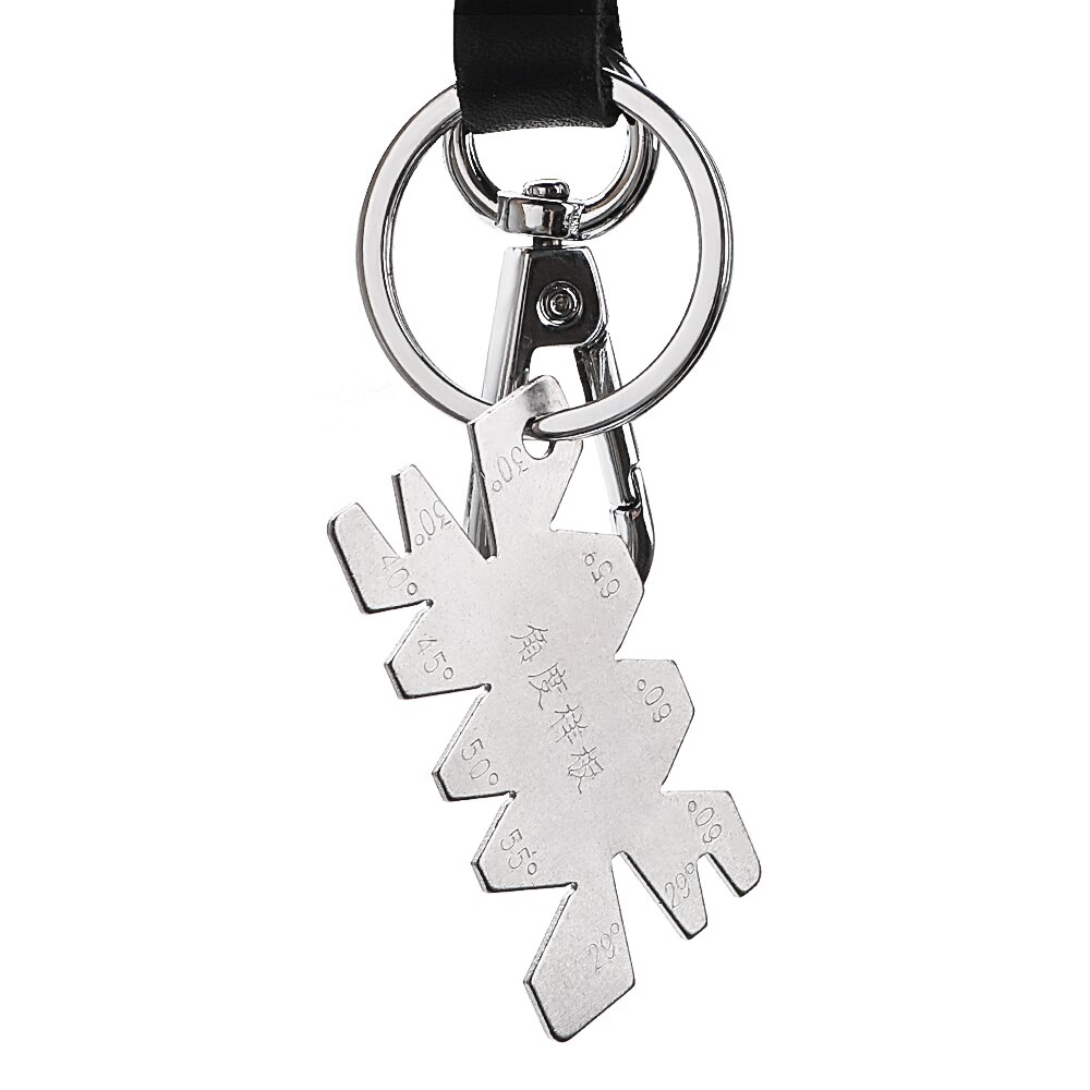 NICEYARD Stainless Steel Screw thread Cutting angle gage Gauge Angle Arc Model Angles Measure Tool