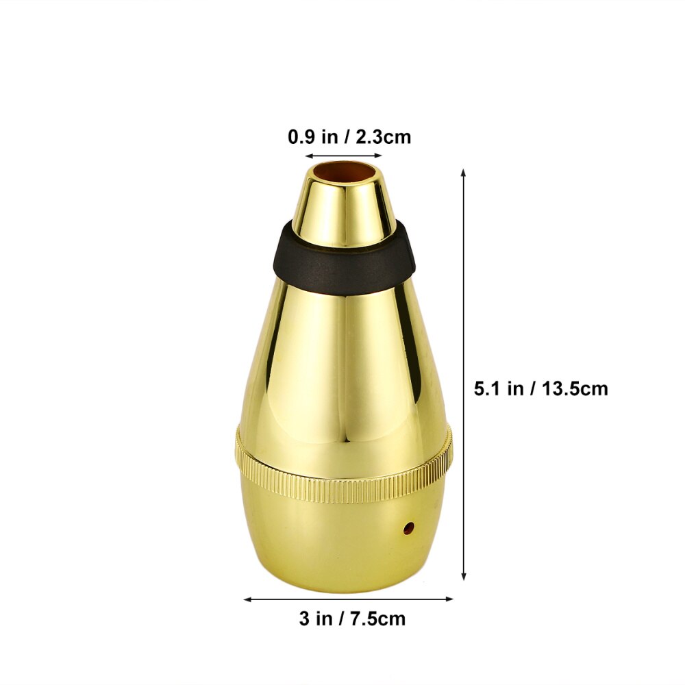 Trumpet Mute for Practice (Golden)