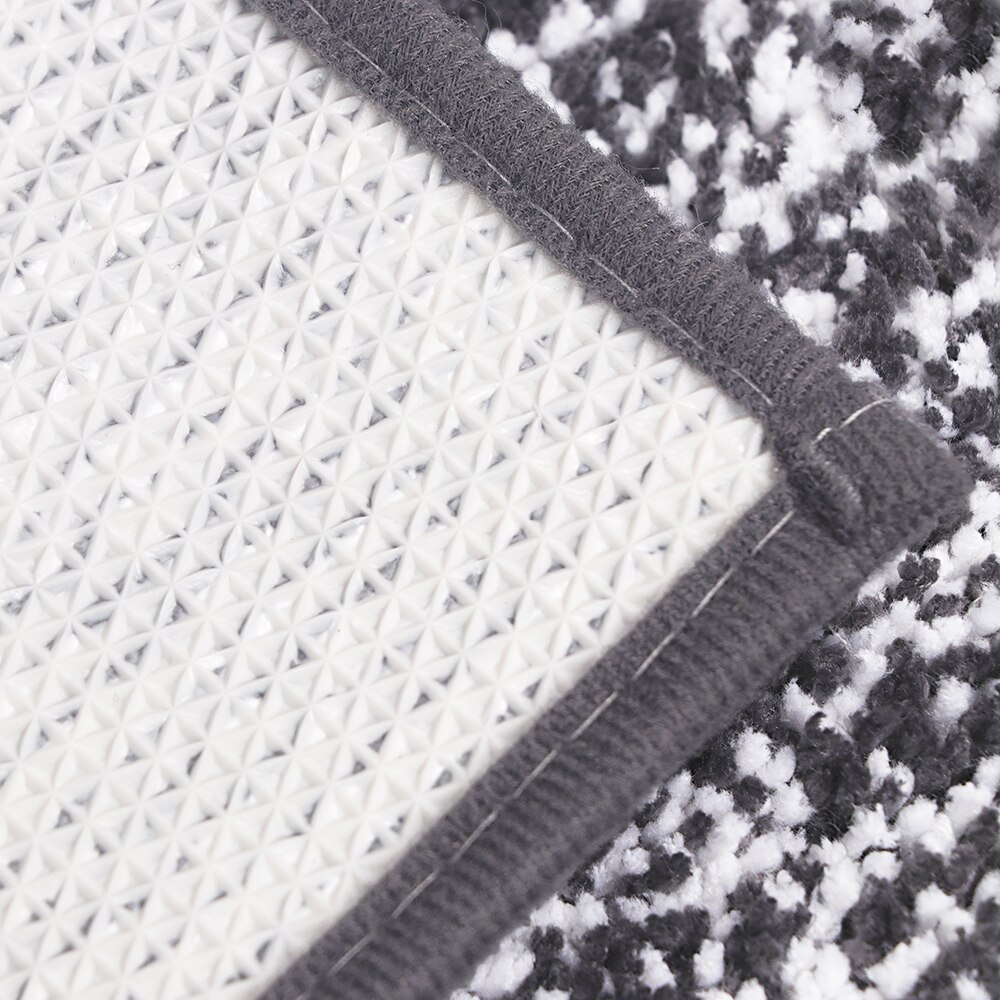 Moroccan Bathroom Mats Non-slip Microfiber Soft Absorbent Bath Floor Mats Shower Rugs 45x65cm/50x80cm/45x120cm Grey Navy Coffee