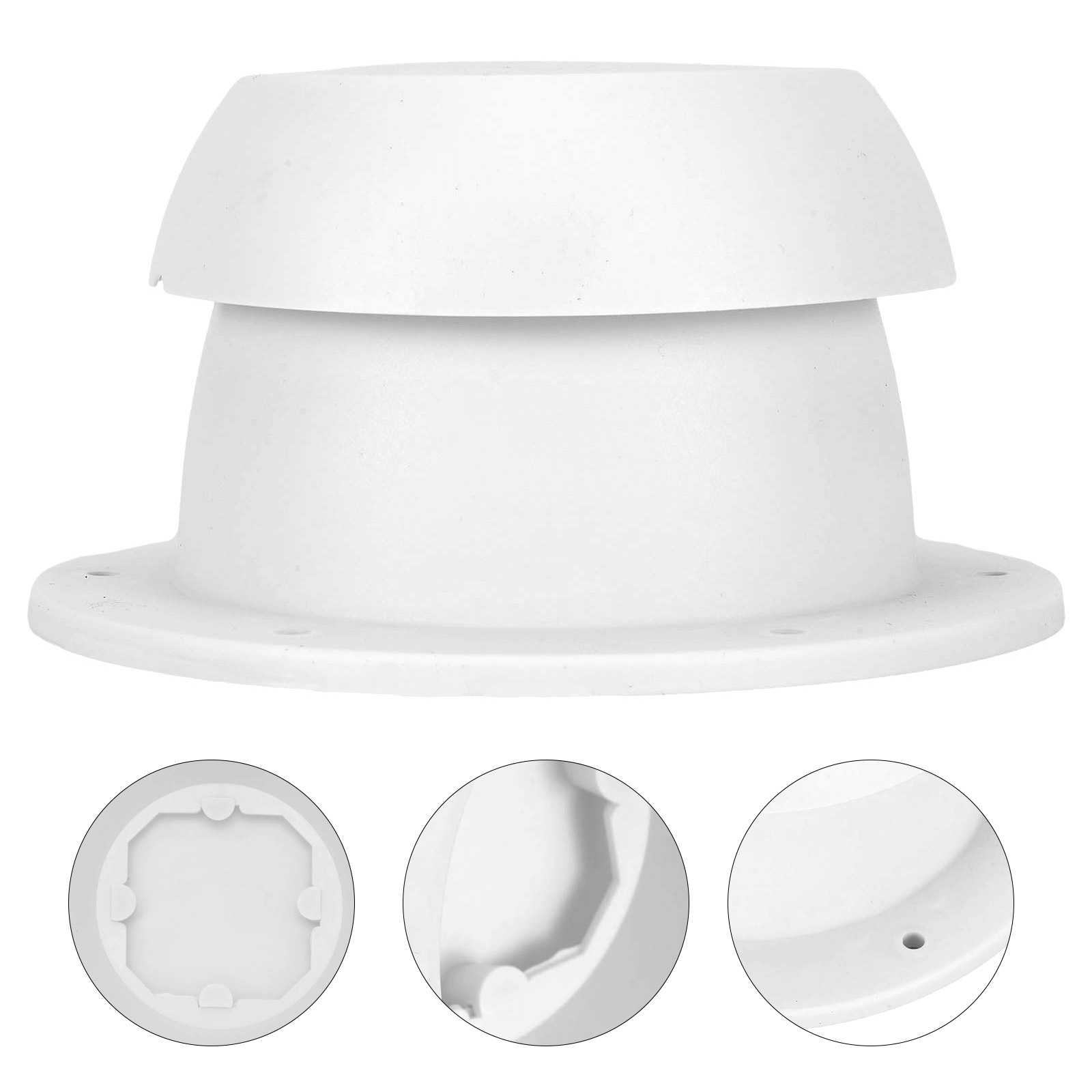 RV Roof Vent Cover RV Plumbing Vent Cap Plastic RV Roof Vent Cover Replacement For RV Trailer Camper Motorhome RV Sewer Vent Cap