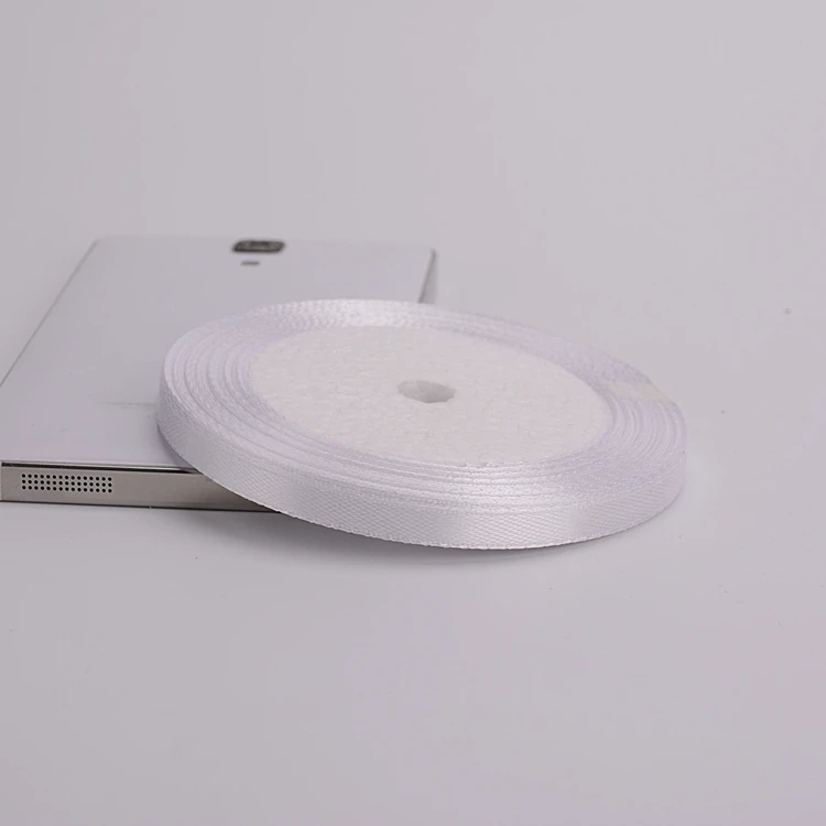 Cinta de tela satinada de poliéster blanco para decoración de tartas, cintas para envolver pasteles, accesorios de bricolaje, 6mm-50mm, 25 yardas: Latón envejecido