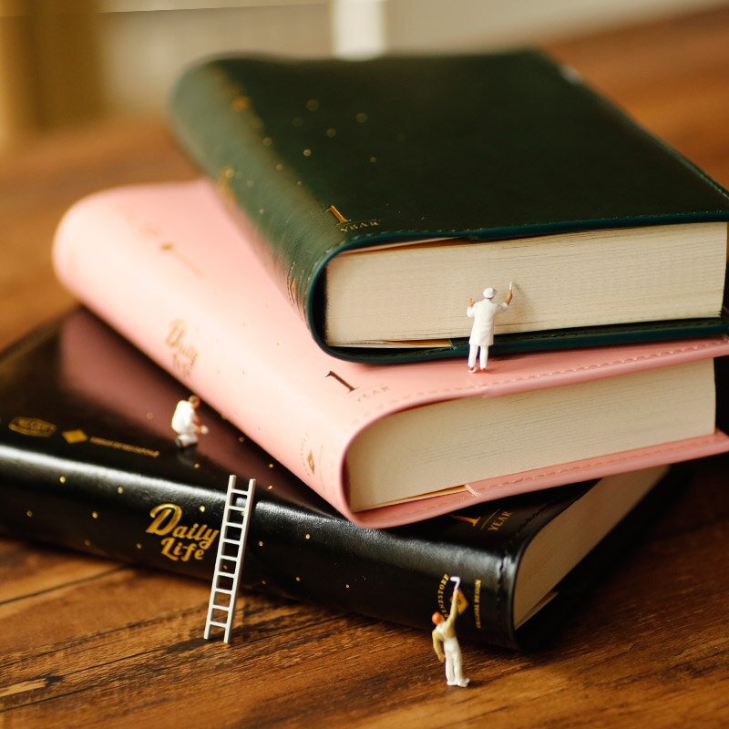 Annual Daily Plan One Page One Day B6 Daily Planner Monthly Planner Notebook Agenda Diary Planner Note Book