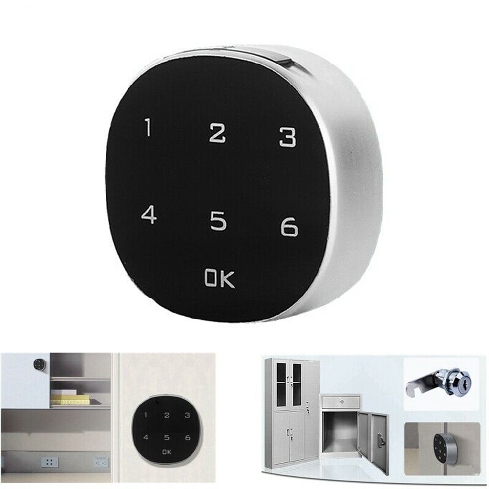 Password Lock Anti Theft Electric File Cabinet Protection Letter Box Smart Home Code Digital USB Port Door Security Universal