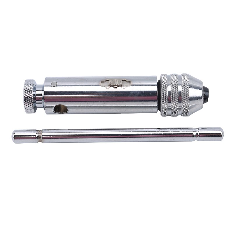 Wrench Ratchet Tap Wrench Set With 5 Metric Taps (M3-M8) - Perfect For DIY Thread Repair Ratchet Tap Holder