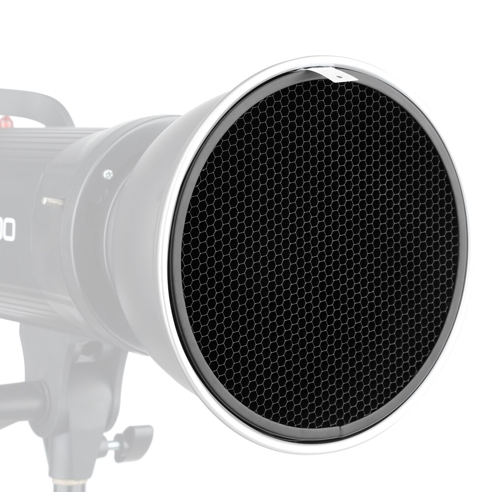 Standard Reflector Aluminum Honeycomb Grid 6.7&#39;&#39; 17cm 2/3/4/5/6/7mm for Bowens Standard Reflector Grid Photography Studio