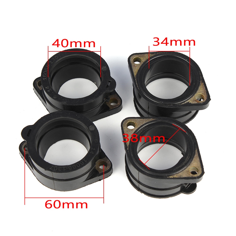 Vergaser Schnittstelle Saugrohr Adapter gemeinsam Stiefel einstellen Für Kawasaki 16065-1307 GPZ 1100 E ZXT10E ZRT10C ZRX 1200 C ZRT20AC