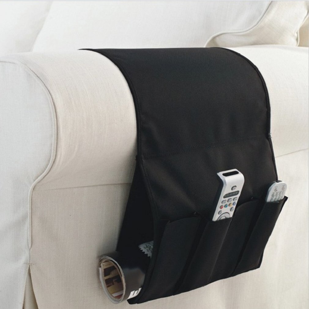 Sofa Couch Storage Bag Chair Armrest Caddy Pocket Organizer Storage Multipockets for Books Phones Remote Controller Bag: Default Title