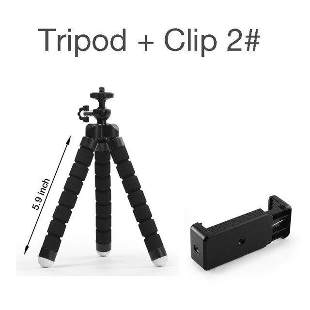 Duszake I8 Mini Statief Voor Telefoon Camera Selfie Stok Statief Voor Telefoon Stand Flexibele Mini Statief Voor iPhone Xiaomi Mobiele telefoon