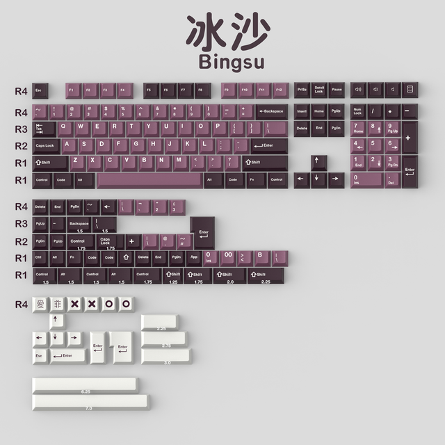 Cherry Profile DOUBLE SHOT 173 Keys GMK Jamon//Aero/Marrs Green Keycap For GMMK Pro NJ68 Mechanical Gaming Keyboard: Busing