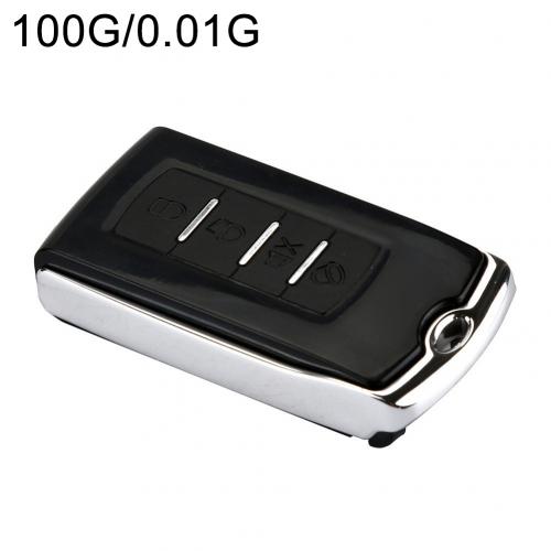 High Precision Mini Scale 200G/100G 0.01G Digital Electronic Scale Car Key Jewelry Weigher: 100g
