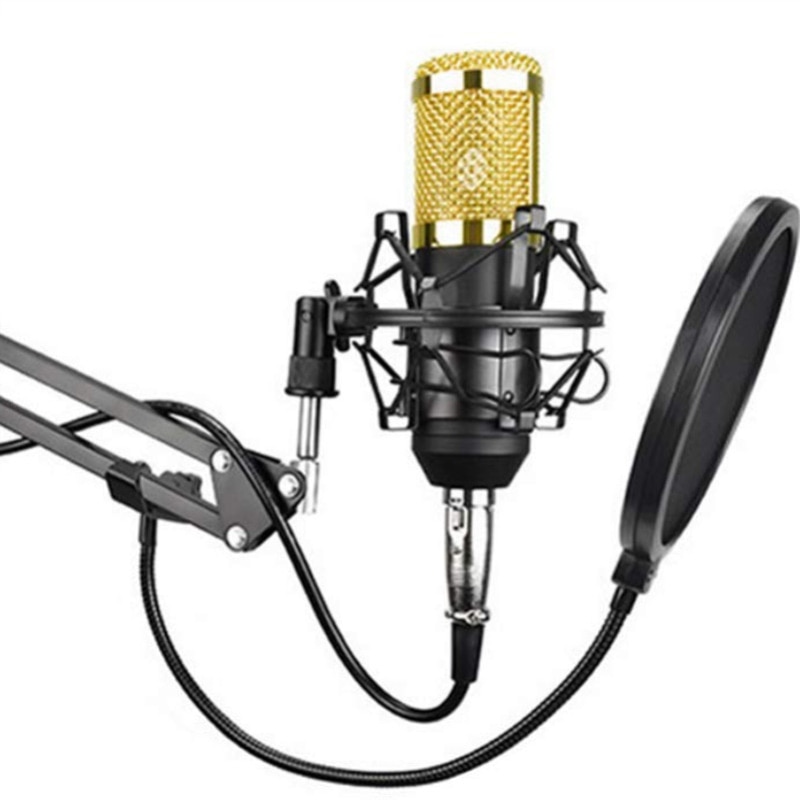 Microfoon Metalen Shock Mount Clip Shockproof Studio Suspension Mic Standhouder Shockmount Voor Broadcast Computer BM 700 800