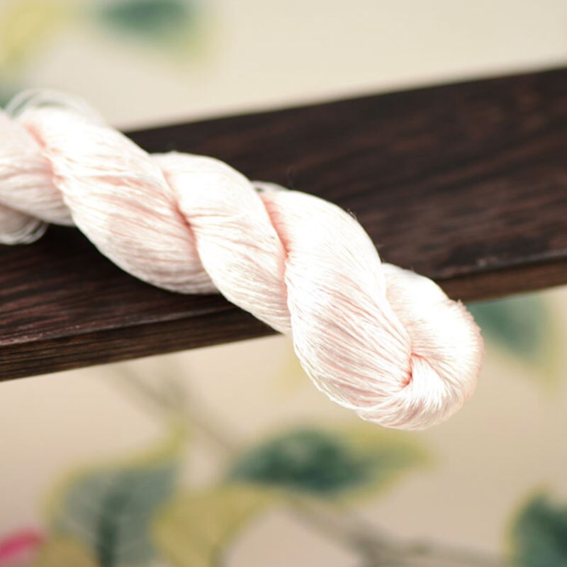 100% silk thread hand embroidery embroider cross stitch 1pcs 400m silk embroidery thread Dark orange series 13 pure colors: 2