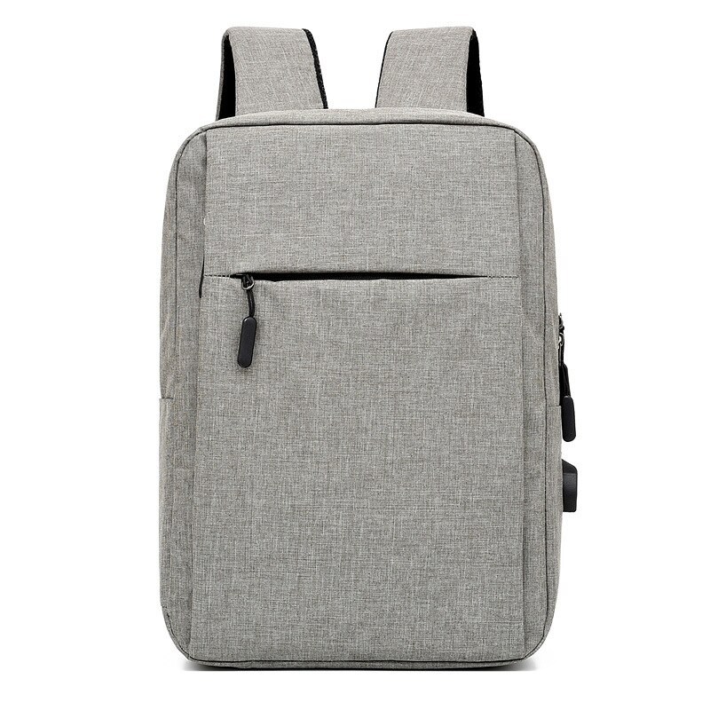 IKEMARTI Men Anti Theft Backpack 14/15.6 Inch Laptop Usb Charging Multifunction Backpacks Waterproof School Business Travel Bags: 001gray