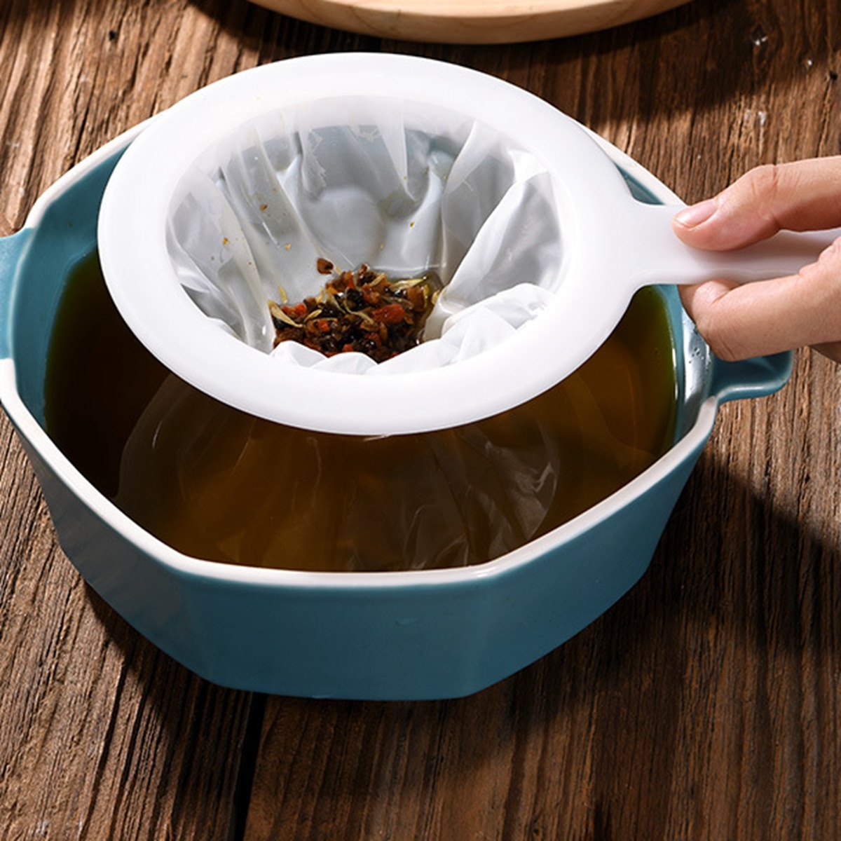 100/200/300/400 mesh bar cocktail si super fine mesh si konisk mad filter ske til øl mælk yoghurt bar værktøjer