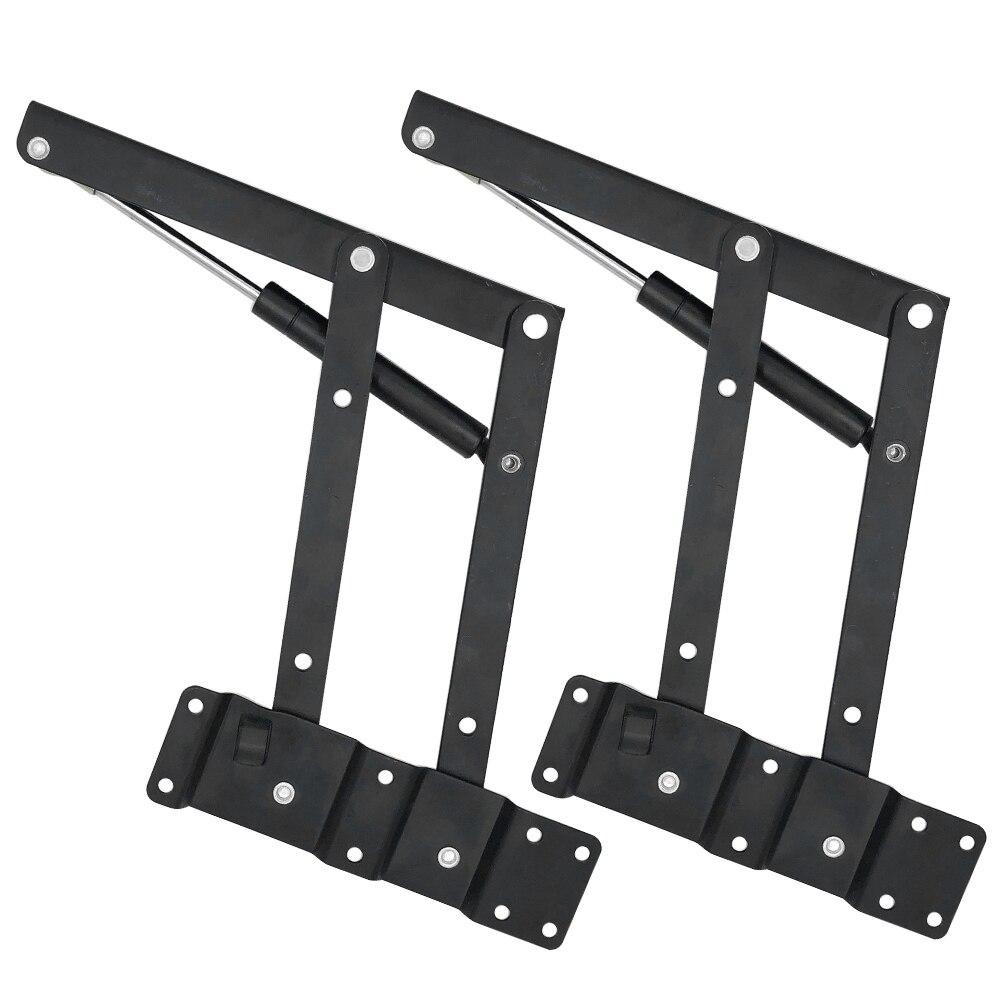 1 paire de matériel de meubles peu encombrant facile à installer tampon hydraulique Table basse cadre de levage maison salon support pliant