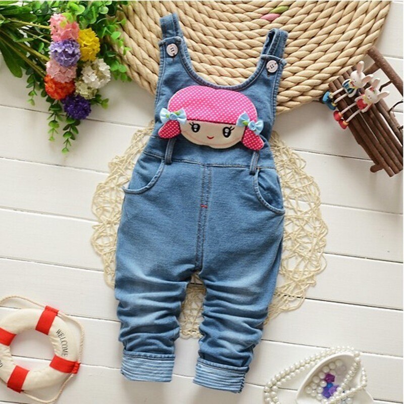 Brand Child Overalls Boys Toddler Kids Suspender Trousers Casual Corduroy Baby Bib Pants Solid Pocket Button Denim overalls