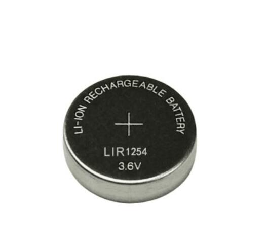 2 Stks/partij LIR1254 3.6 V 50 Mah Oplaadbare Batterij/Goede 1254