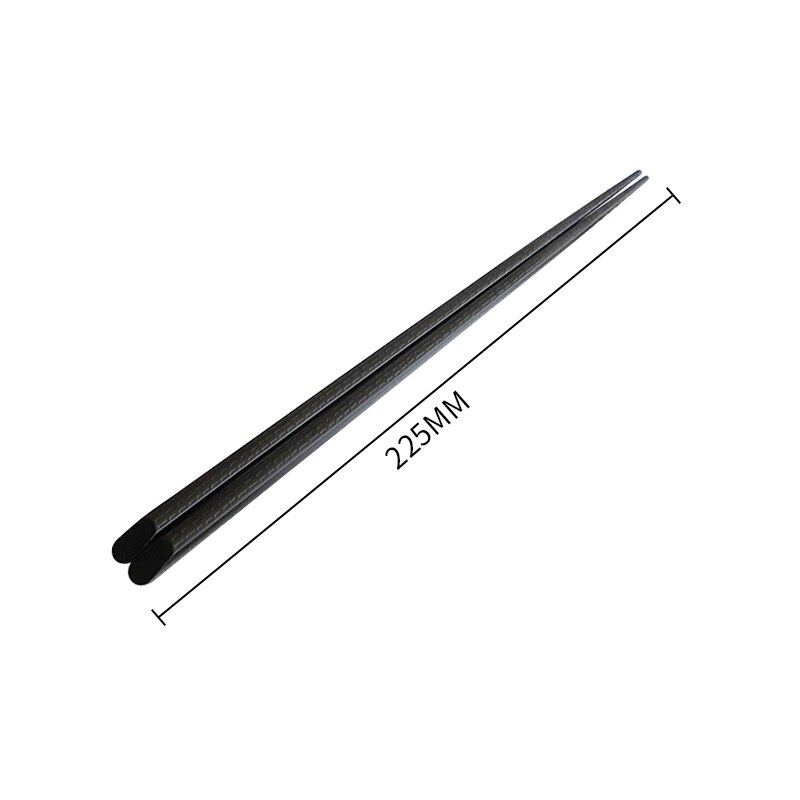 1 Pair Japanese chopsticks Alloy Non-Slip Sushi Food sticks Chop Sticks Chinese reusable chopsticks: Oblique