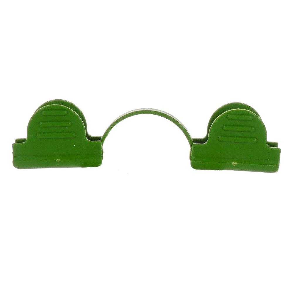 Fixing Clamp Clip Pipe Clamps Elbow Bracket Gardening Supplies PE Plastic 20Pcs GREEN Greenhouse Warm Film Buckle