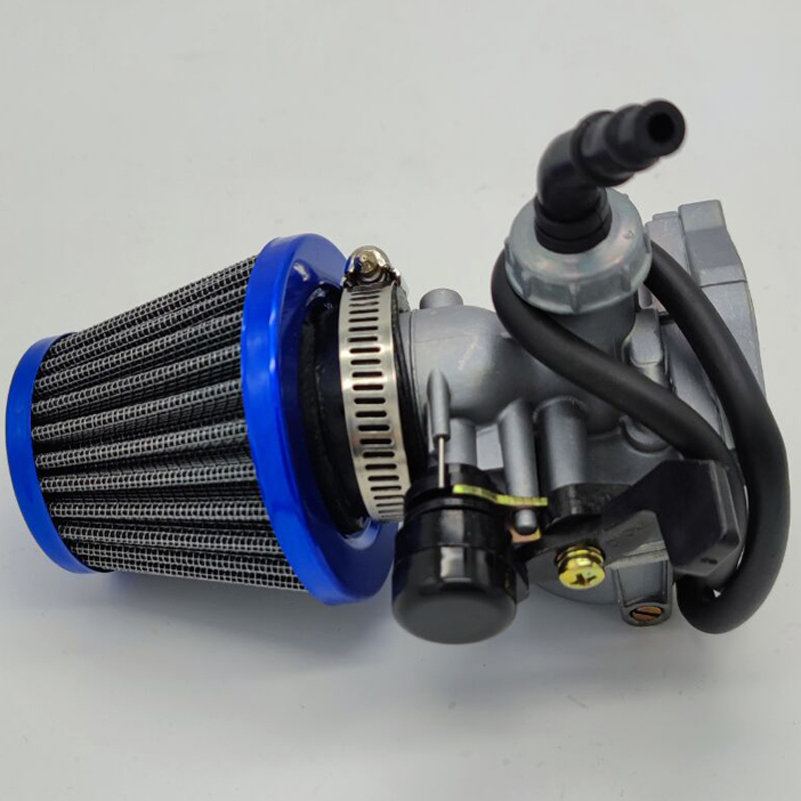 Carburatore universale 19mm PZ19 con filtro aria per carburatori moto 50cc 70cc 90cc 110cc 125cc ATV Quad Dirt Pit Bike: Grigio scuro