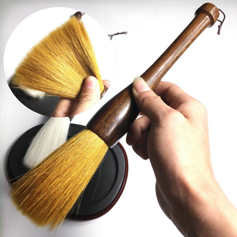 Caligrafia Chinese Calligraphy Brush Pen Woolen Weasel Hair Chinese Painting Brush Hopper-shaped Brush The Scholar&#39;s Four Jewels