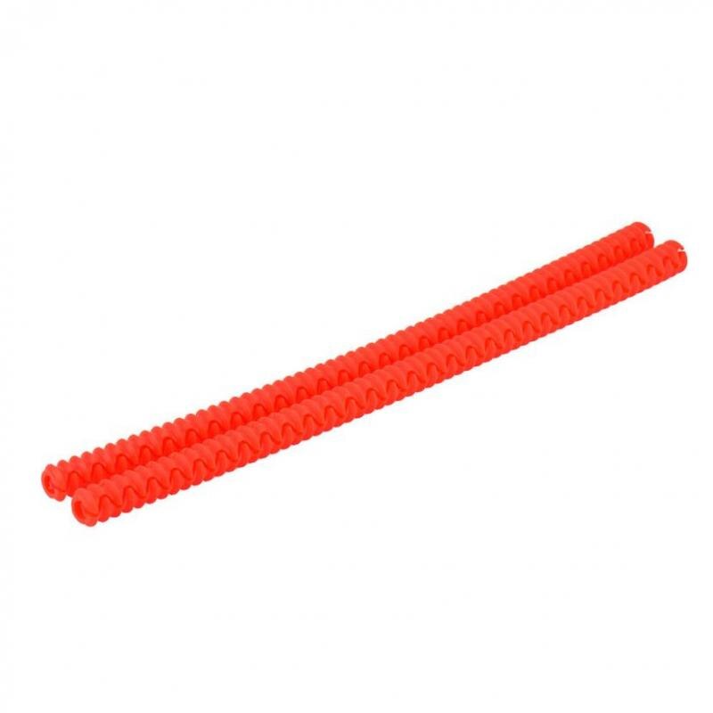 Clip de protection en Silicone pour le bord de la grille du four, 2 pièces, résistant à la chaleur, rouge, ensemble de 2 bandes isolantes pour éviter les brûlures