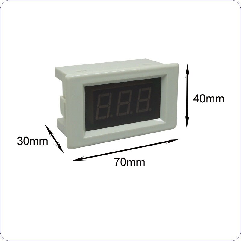 LED Display Red Digital Amp Panel Meter D85 AC Ampere meter AC 80-300V Current Meter AC 10A 30A 50A 100A AC Ammeter Black White